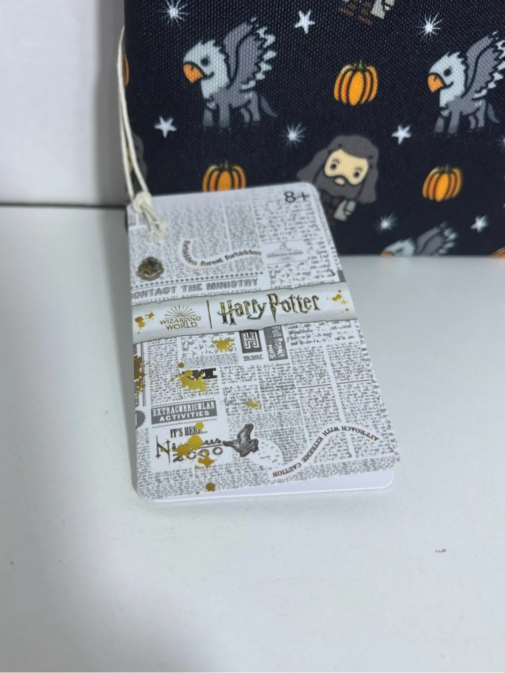 Loungefly Harry Potter Hagrid & Buckbeak Pumpkin Zipper Pouch